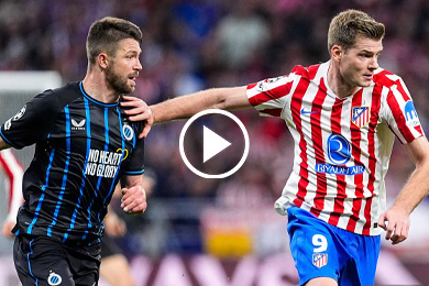 ไฮไลท์ฟุตบอล ยูฟ่า แชมเปี้ยนส์ลีก แอตฯ มาดริด 4-1 คลับบรูซ 24/02/2026