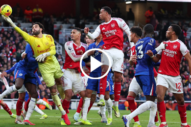ไฮไลท์ฟุตบอล พรีเมียร์ลีก อาร์เซน่อล 2-1 เชลซี 01/03/2026