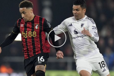 ไฮไลท์ฟุตบอล พรีเมียร์ลีก บอร์นมัธ 2-2 แมนฯ ยูไนเต็ด 20/03/2026