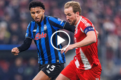 ไฮไลท์ฟุตบอล ยูฟ่า แชมเปี้ยนส์ลีก บาเยิร์น มิวนิค 4-1 อตาลันต้า 18/03/2026