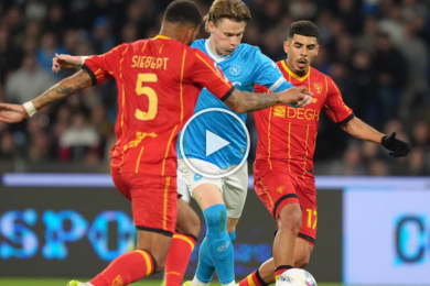 ไฮไลท์ฟุตบอล กัลโช่ เซเรียอา นาโปลี 2-1 เลชเช่ 14/03/2026