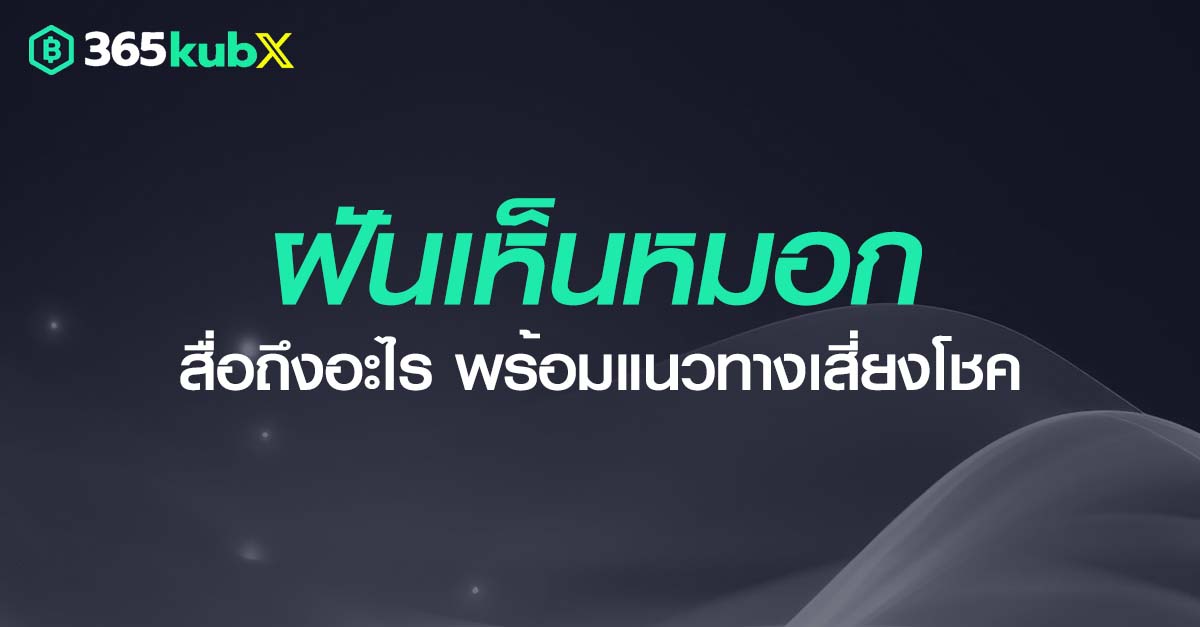 ฝันเห็นหมอก