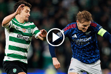 ไฮไลท์ฟุตบอล ยูฟ่า แชมเปี้ยนส์ลีก สปอร์ติ้ง ลิสบอน 0-1 อาร์เซน่อล 07/04/2026