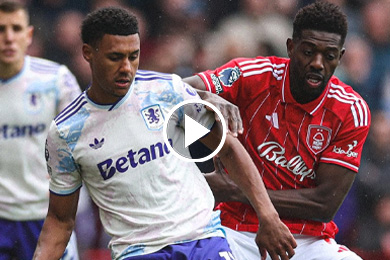 ไฮไลท์ฟุตบอล พรีเมียร์ลีก ฟอเรสต์ 1-1 แอสตัน วิลล่า 12/04/2026