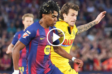 ไฮไลท์ฟุตบอล ลาลีกา บาร์เซโลน่า 4-1 เอสปันญ่อล 11/04/2026