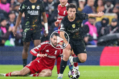 ไฮไลท์ฟุตบอล ยูฟ่า แชมเปี้ยนส์ลีก ลิเวอร์พูล 0-2 ปารีส แซงต์ แชร์กแมง 14/04/2026