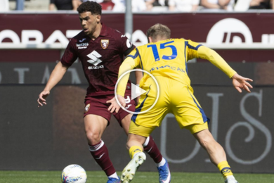 ไฮไลท์ฟุตบอล กัลโช่ เซเรียอา โตริโน่ 2-1 เวโรน่า 11/04/2026